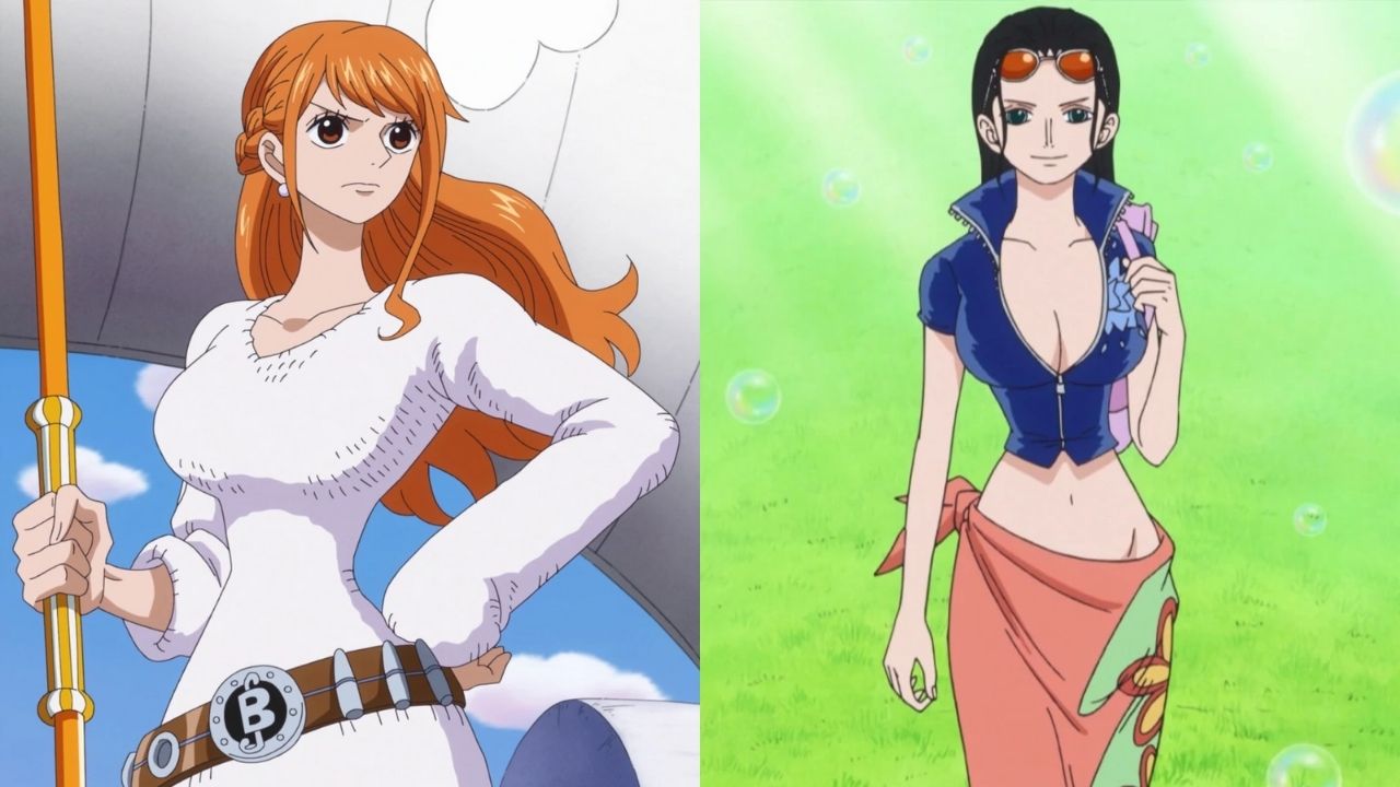Nami and robin one piece