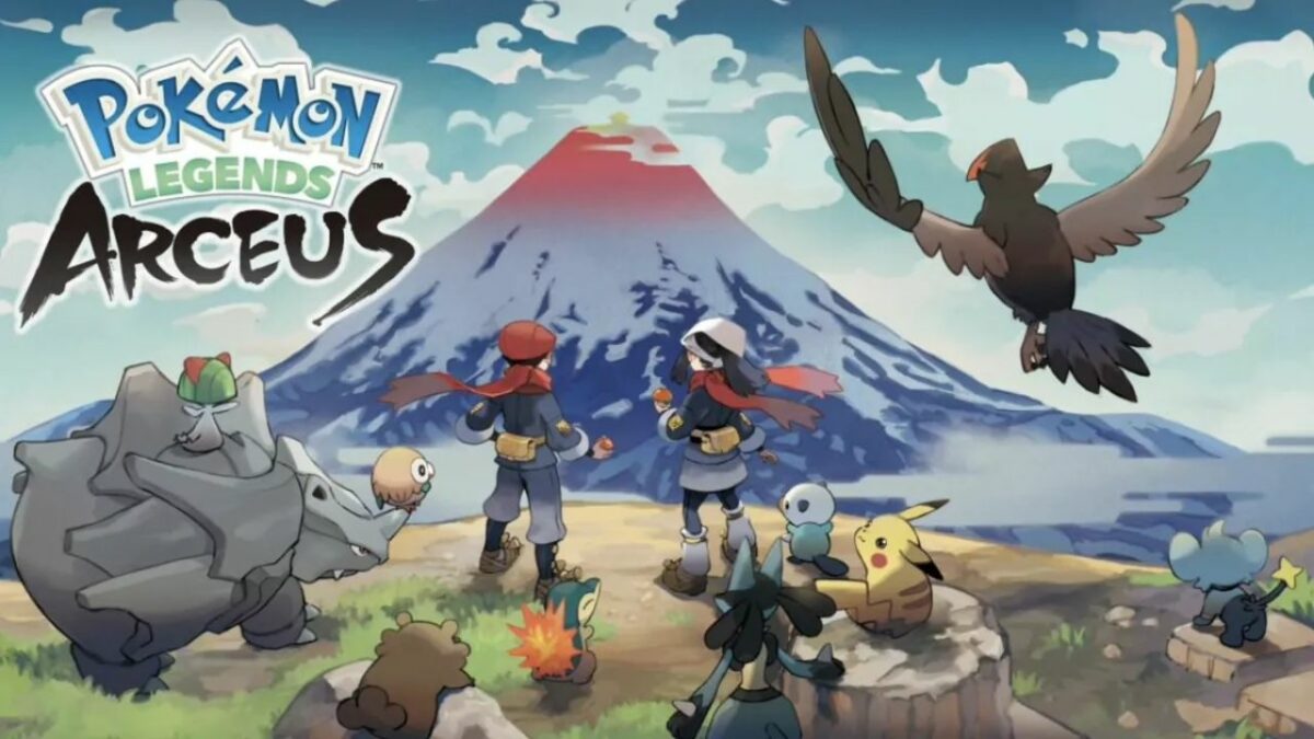 Pokemon Legends: Arceus Game Debuts New Axe Type Pokemon in 2022