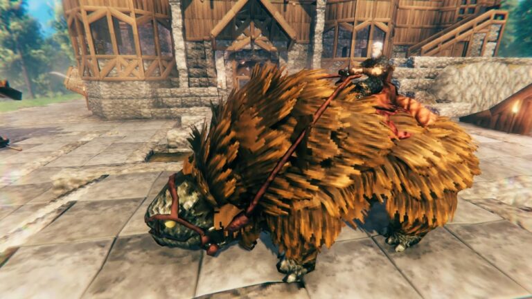 Get Ready to Ride Those Giant Furballs With Valheim’s New Lox Saddle!