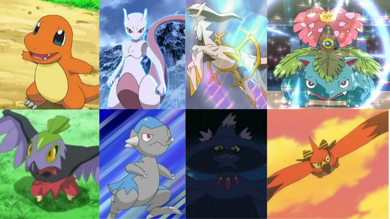 Qual é o tipo de Pokémon mais forte no anime?