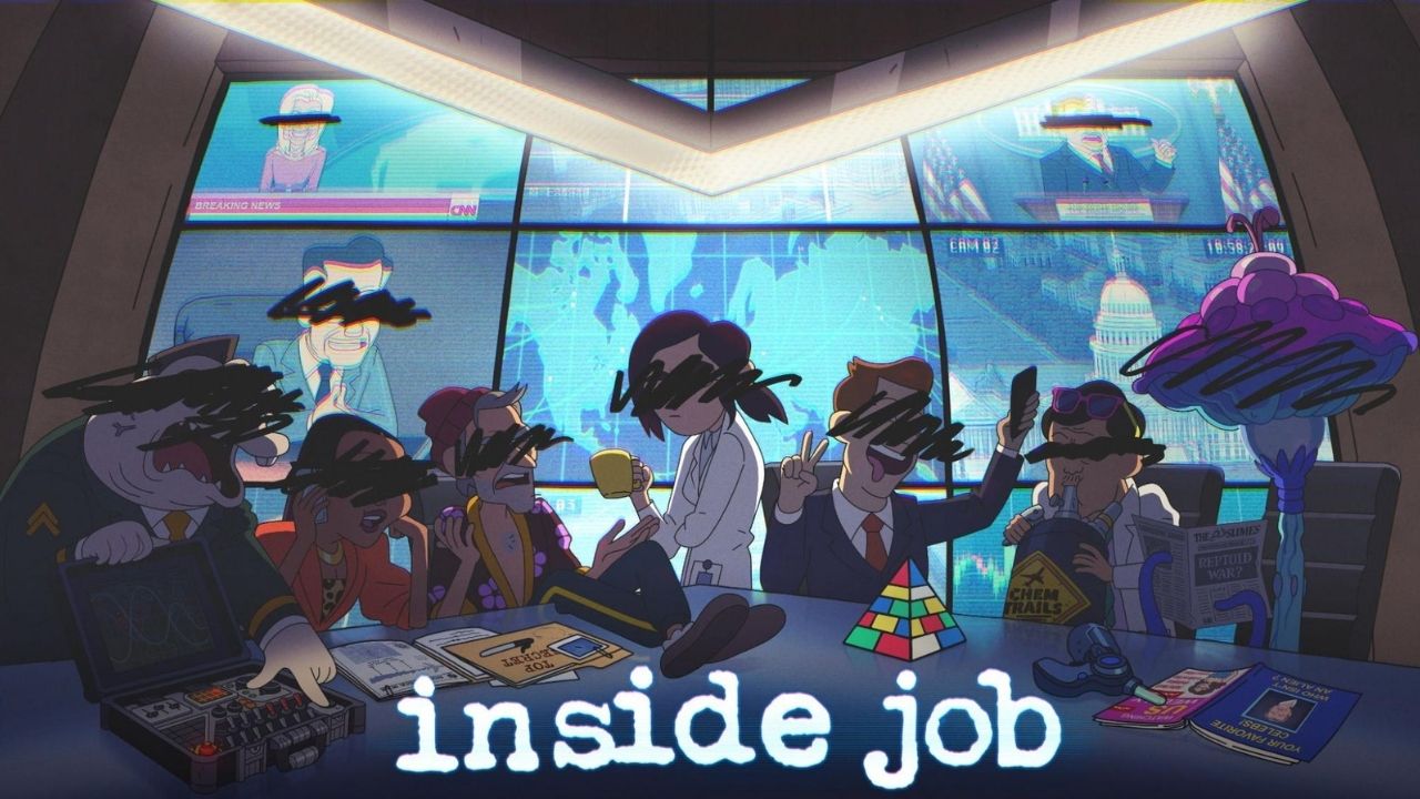 Inside Job’s Trailer Shows The Chaotic Conspiracy Theory Makers cover