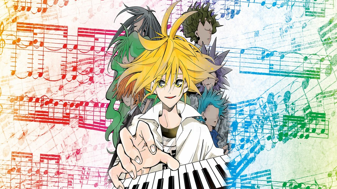 Musikalischer Manga PPPPPP über das Debüt des Pianisten Septuplets im Cover von Shonen Jump