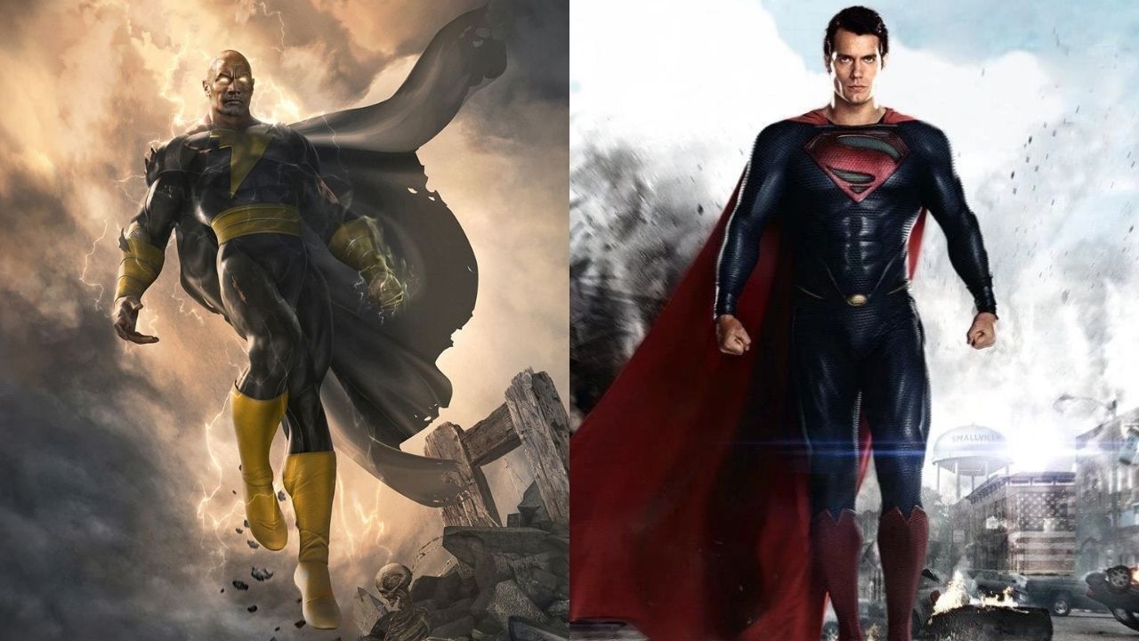 Dwayne Johnson Thinks his Black Adam can Defeat Superman cover