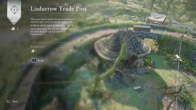 AC Valhalla Lisdurrow Trade Post Deed Location: Claiming Trade Post