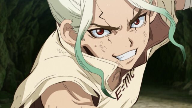 Dr.Stone 218 zeigt die Entwicklung von Chrome als Wissenschaftler