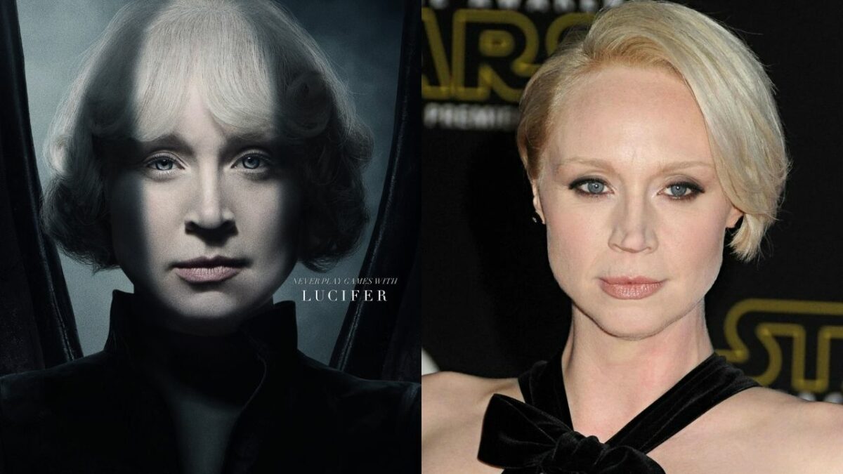 Gwendoline Christie’s First Look as The Sandman’s Cherubic Lucifer