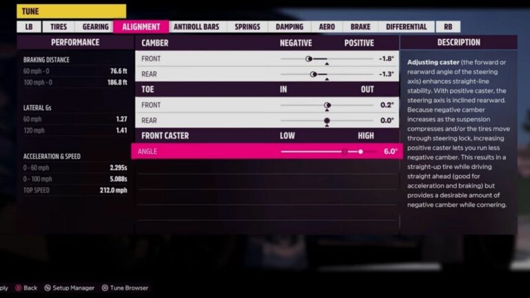 Forza Horizon 5 Basic Car Tuning Guide! So tunen Sie Autos effizient