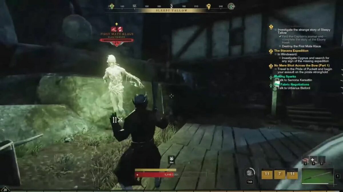 Where to Find First Mate Klaus in New World? Location Guide