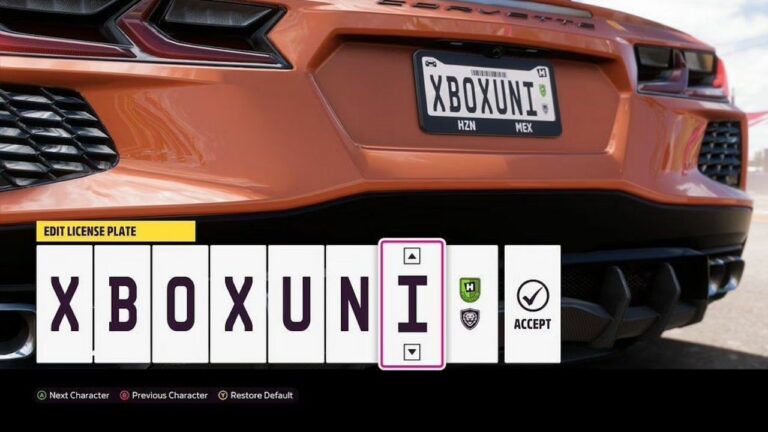 Forza Horizon 5: Here is How You Can Customize Your License Plate