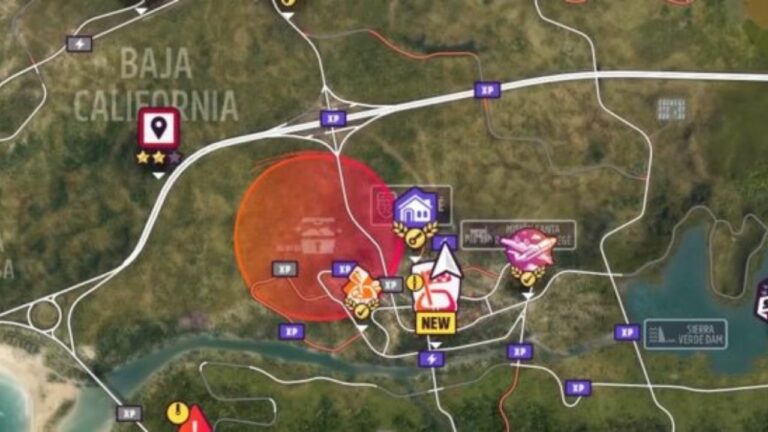 How to find the New Heights Treasure Hunt in Forza Horizon 5?