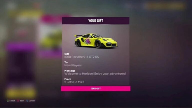 Forza Horizon 5: The Sad Truth About Gifting Cars to a Friend