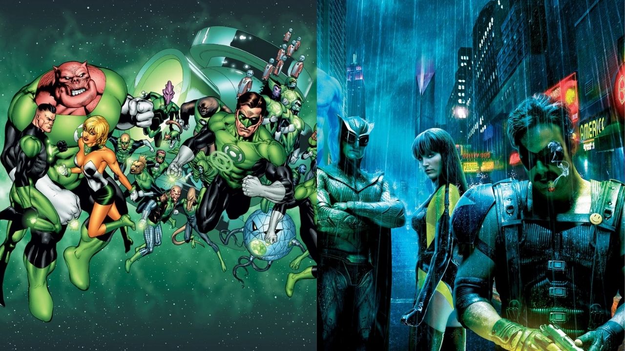 Green Lantern Series to Tackle Dark Themes Similar to Watchmen cover