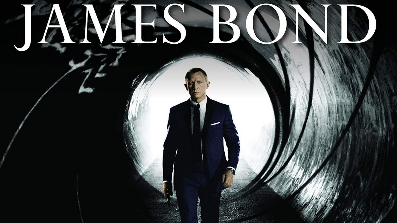 Who will play the role of James Bond in the next film cover