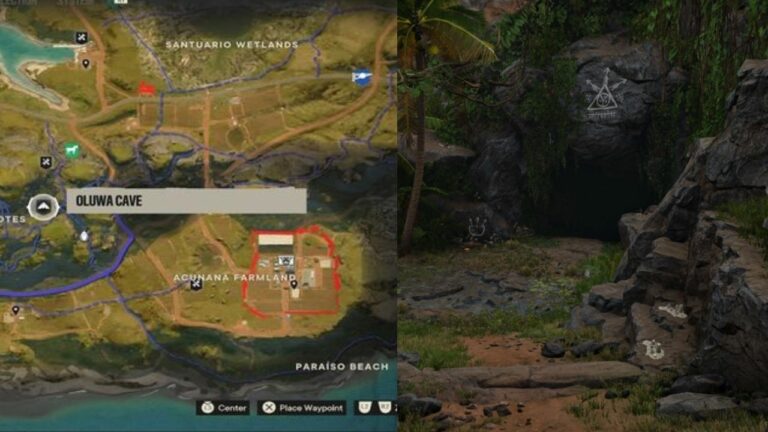 Guía de bendiciones de Triada de Far Cry 6: encontrar la cueva de Oluwa