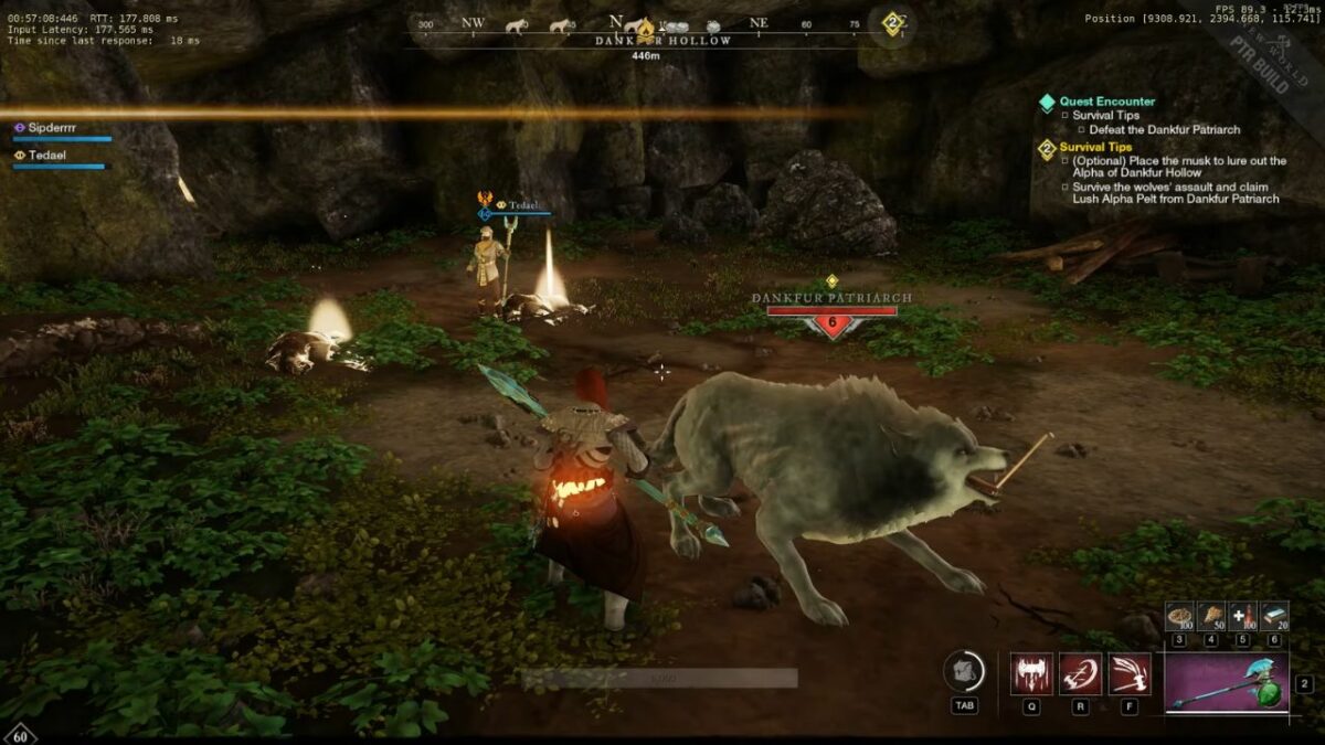 New World: Place the Musk to Lure the Alpha - Quest Encounter Bug