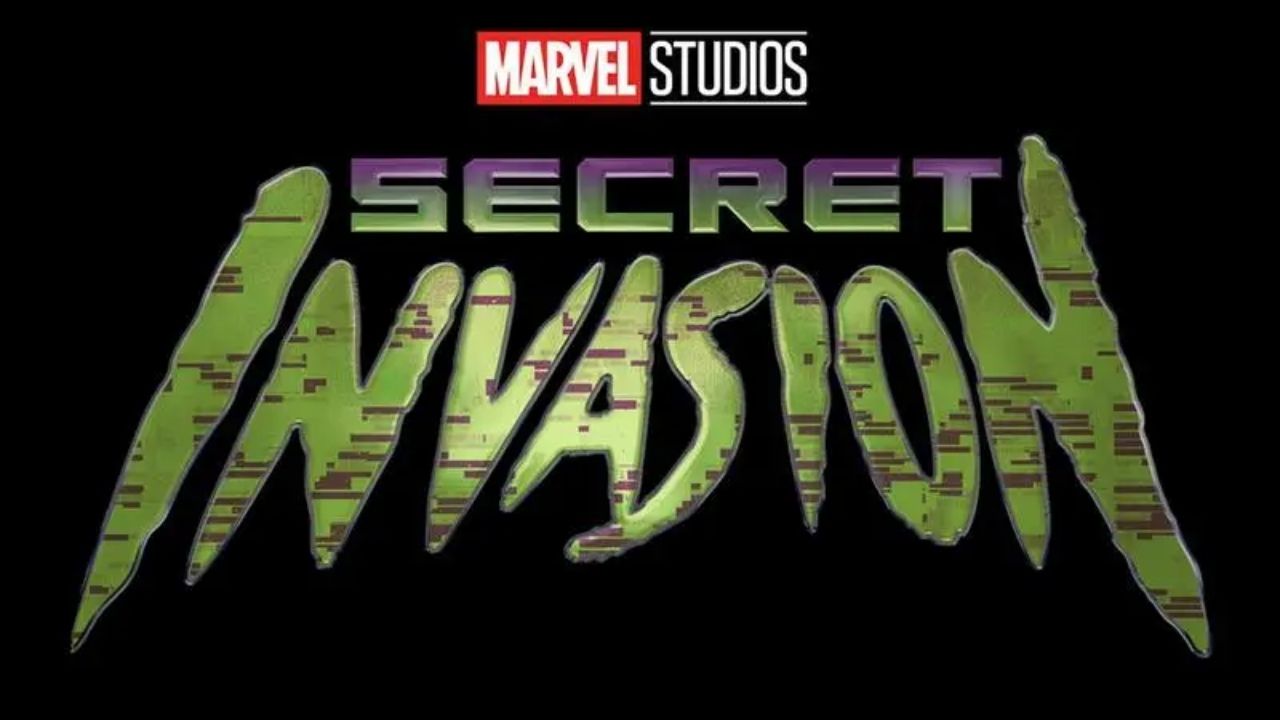 Green-Maroon Skrull Colors Take Over Secret Invasion Original Red Logo cover