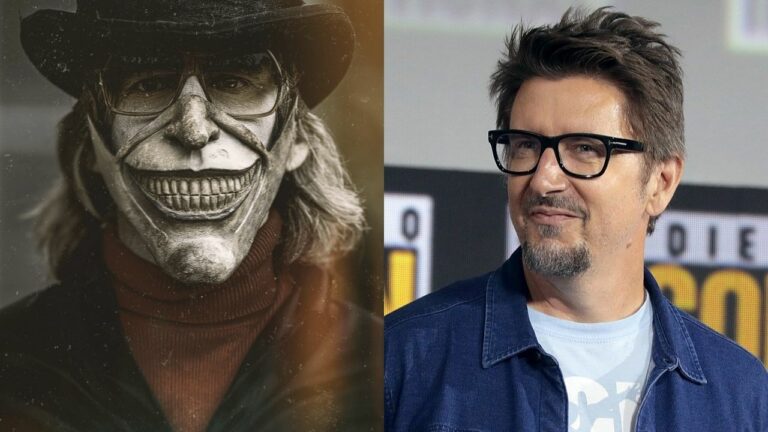 The Black Phone Image Shows A Bloodied Ethan Hawke In Terrifying Mask