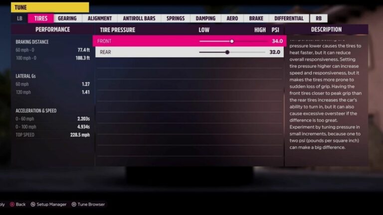 Forza Horizon 5 Basic Car Tuning Guide! So tunen Sie Autos effizient