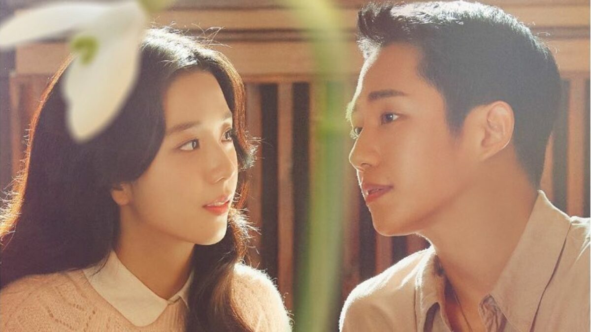 blackpink jisoo and jung hae in snowdrop teaser poster