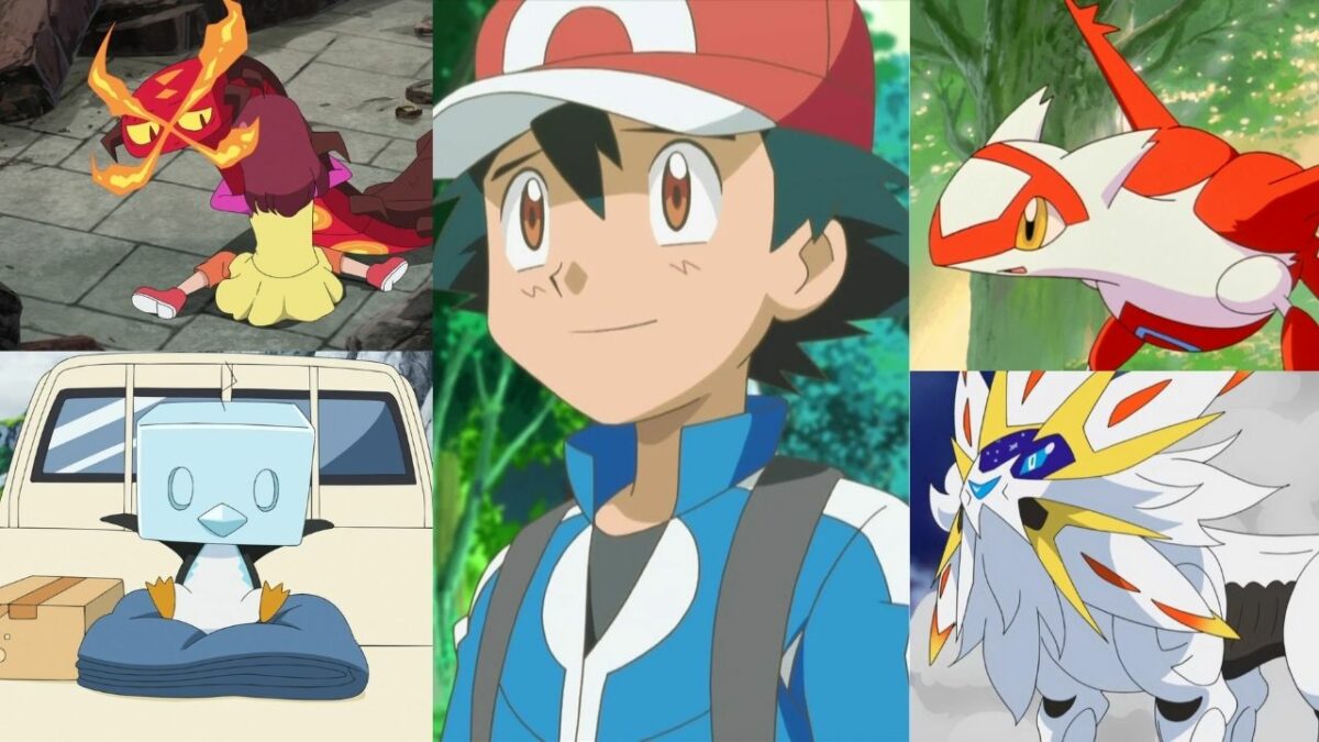 Ash hat seinem Team in Journeys das 6. Pokémon hinzugefügt.