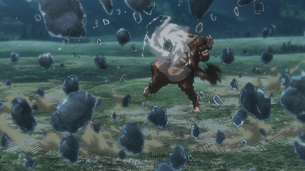 Why are there animals in the Attack of Titan opening?