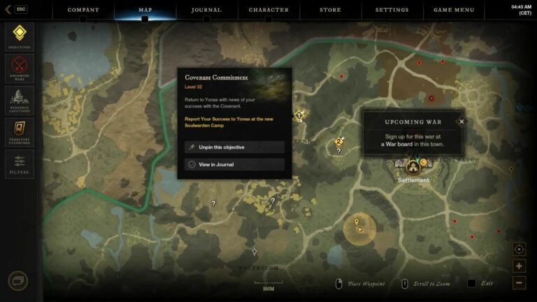 New World Covenant Commitment Quest Guide- Where is Yonas Alazar?