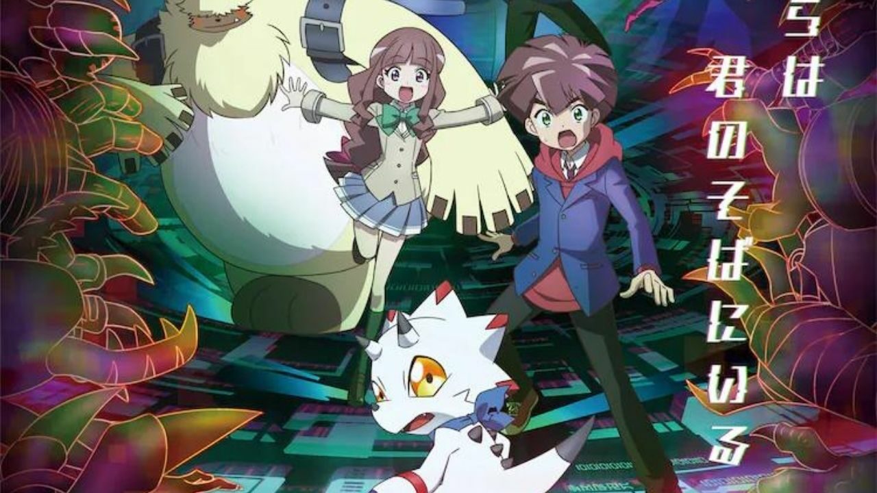 Digimon Ghost Game revela el MV del tema musical con la portada de Fiery Evolution de Gammamon