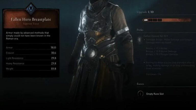 AC Valhalla Tombs of the Fallen: How to Get Fallen Heroes Armor Set?