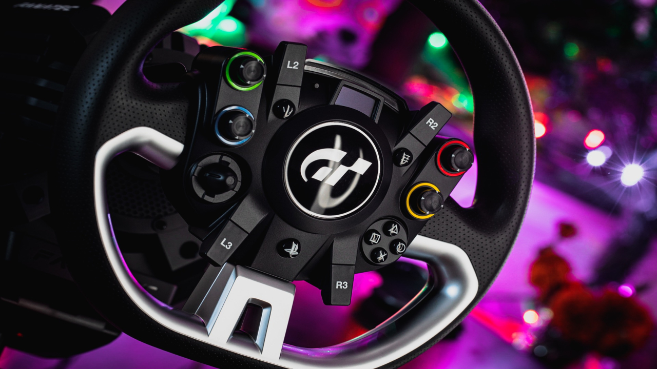 New Look at the Gran Turismo 7 DD Pro Steering Wheel from PlayStation cover