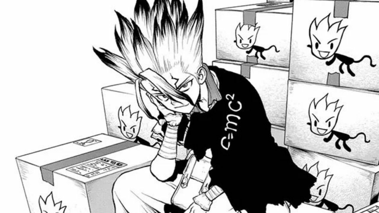 Dr. Stone Ch 222: Senku Lines up 21st Century Tech as a Parting Gift cover