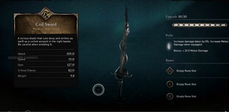 All One-Handed Swords in Assassin’s Creed Valhalla and their Location