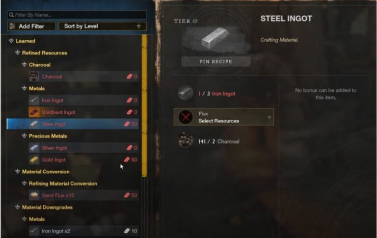 New World Guide: How to Craft and Get Iron Storage in New World?