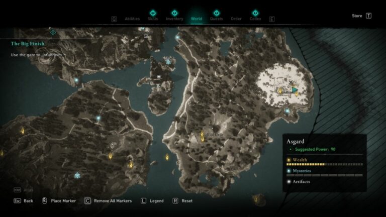 Asgard Wealth: All 30 Ymir’s Tear Stone Locations in AC Valhalla