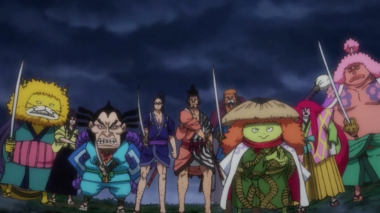 How strong are the 9 Red Scabbards in One Piece? Are they underrated? cover