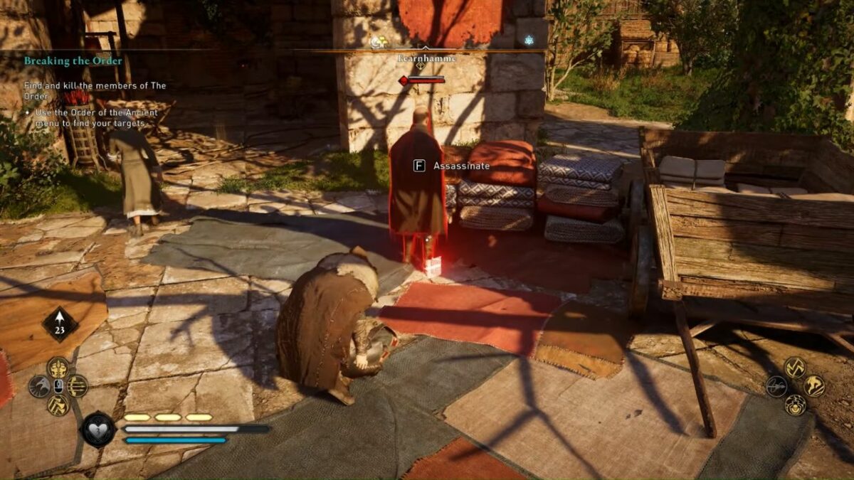 Wo finde ich „Das Öl“ in Assassin