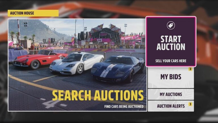 Forza Horizon 5 Auction House Guide: How to Sell, Buy, and Gift Cars? 