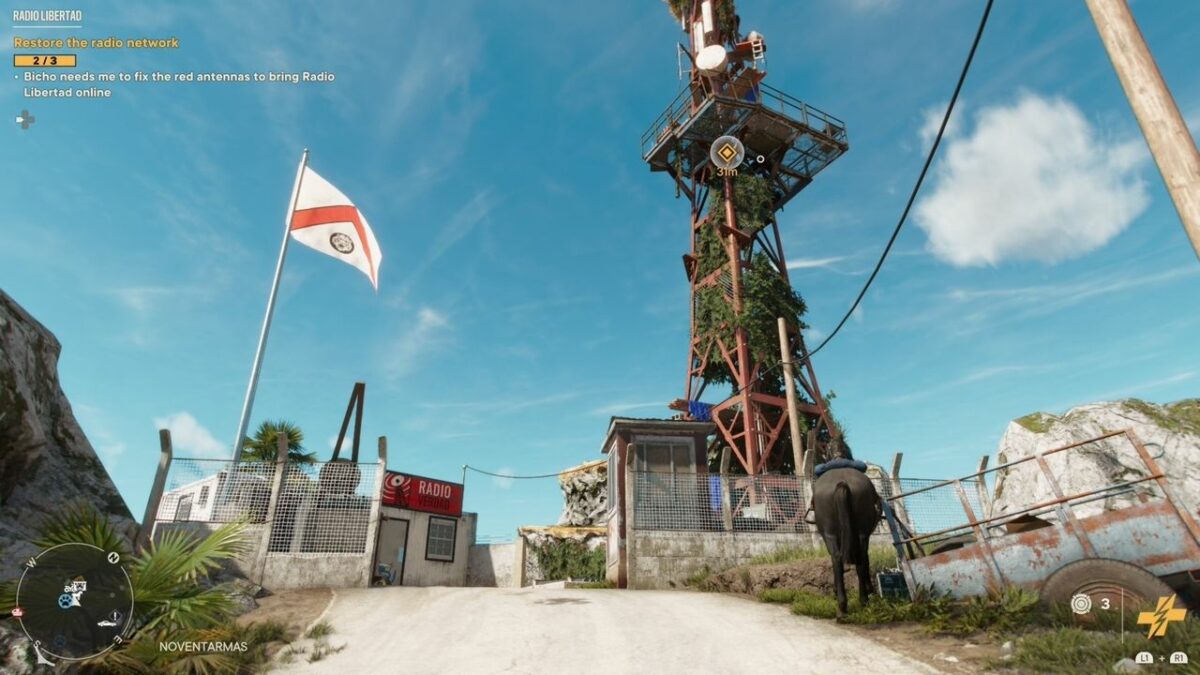 Far Cry 6: Radio Libertad ウォークスルー – 無線ネットワークの復元