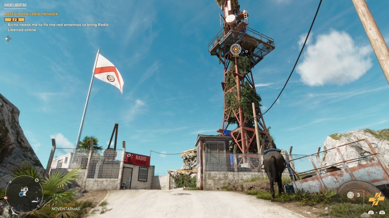 Far Cry 6: Passo a passo da Radio Libertad – Restaure a cobertura da rede de rádio