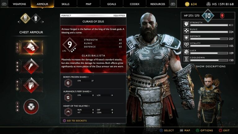 God of War 4 の死んで肥大化した宝の地図の場所 - ウォークスルー