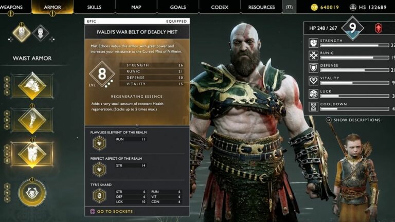 Die 5 besten Rüstungssets in God of War 2018, die jeder Spieler haben muss