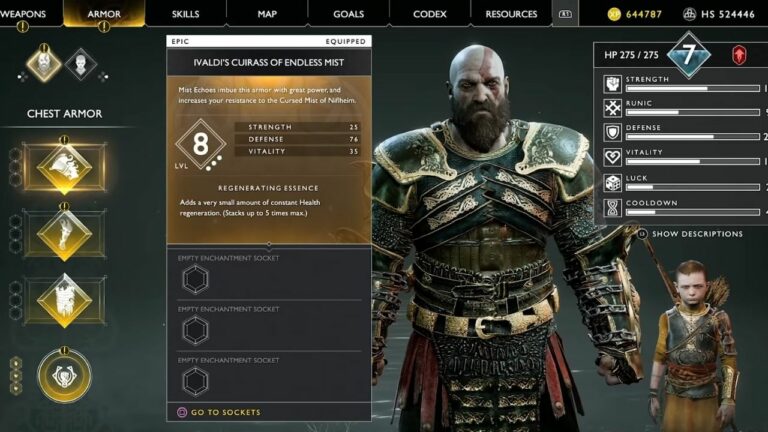 『God of War 5』ですべてのプレイヤーが持つべきベスト 2018 つの防具セット