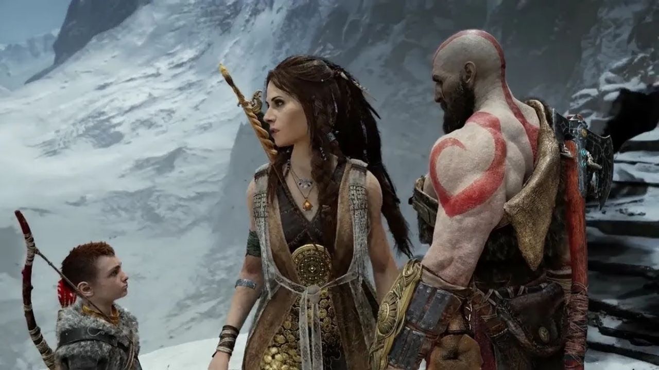 Esposa de Kratos, intenção por trás de seu desejo de morrer e muito mais! – Capa de God of War