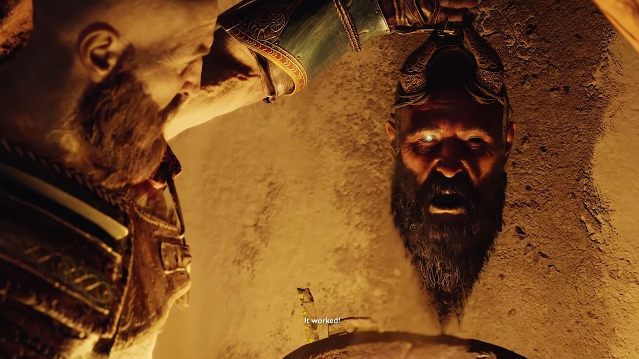 God of War: Why does Mimir not have a body? Why was his head cut off? cover