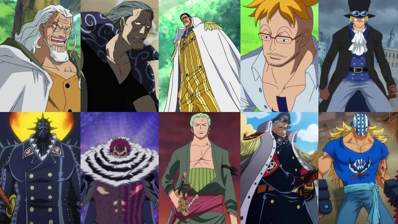 ¡Los comandantes de la mano derecha más fuertes de One Piece, clasificados! cubrir