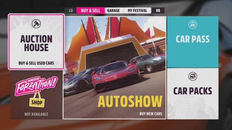 Forza Horizon 5 Auction House Guide: How to Sell, Buy, and Gift Cars? 