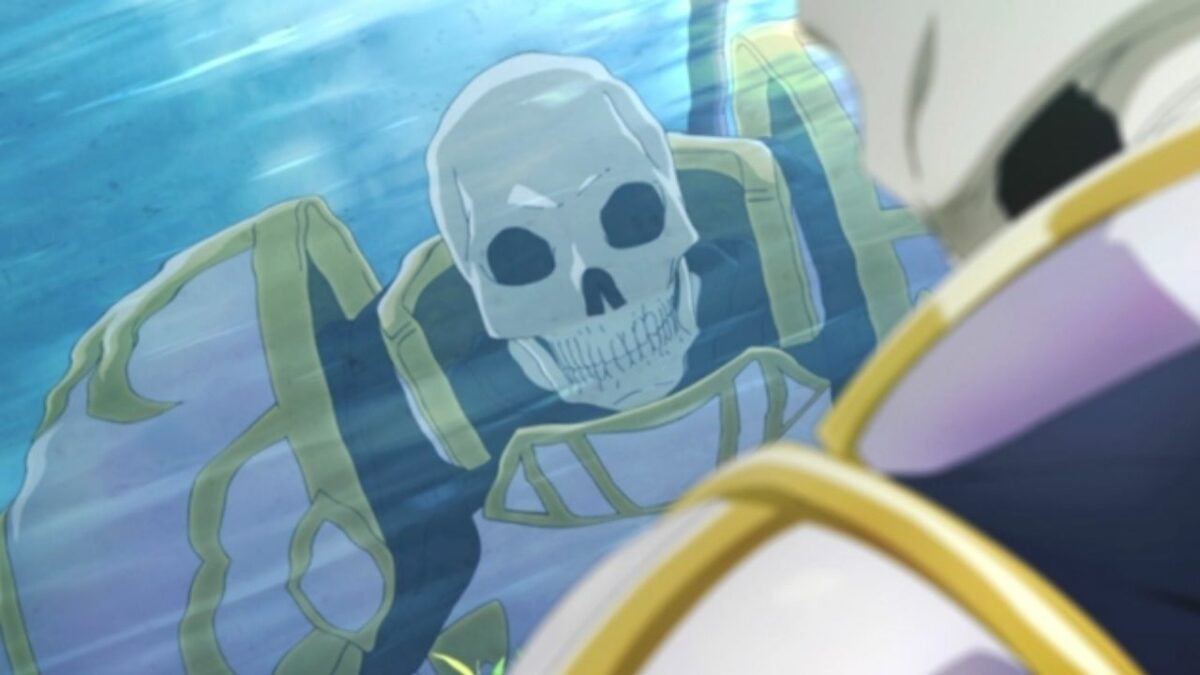 Skeleton Knight Anime lässt vor dem April-Debüt einen packenden neuen Teaser fallen