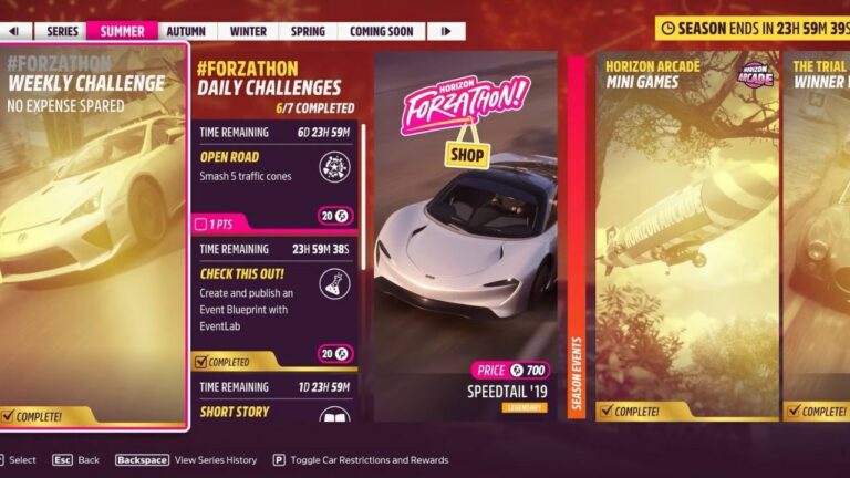 Forza Horizon 5 Traffic Cone Locations – Open Road Daily Challenge