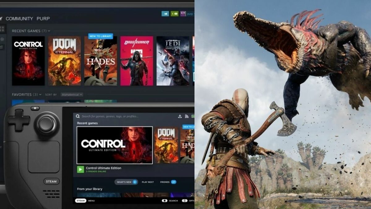 Steam Deck Handheld Should Be Able to Handle God of War at Launch