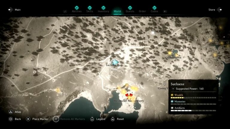 Assassin’s Creed Valhalla: All Suthsexe Treasure Hoard Maps Location