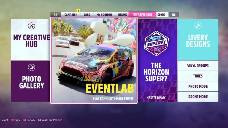 Forza Horizon 5: What is Event Lab and How to Unlock it?